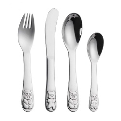 WJF404 Model Kids Spoon and Fork Prada Pattern